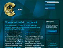 Tablet Screenshot of cursoswebmexico.com